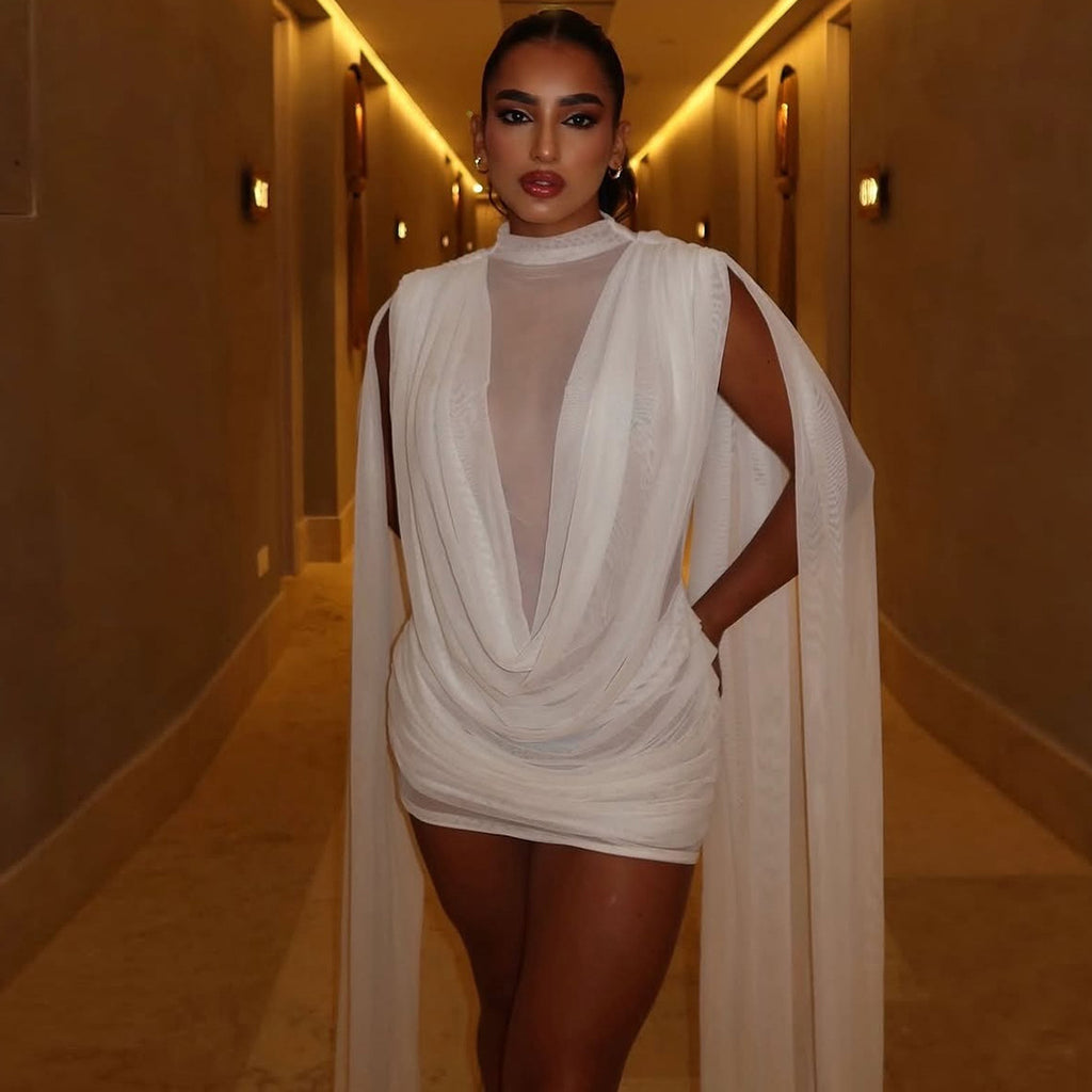 Celestial  Wrapped Dress