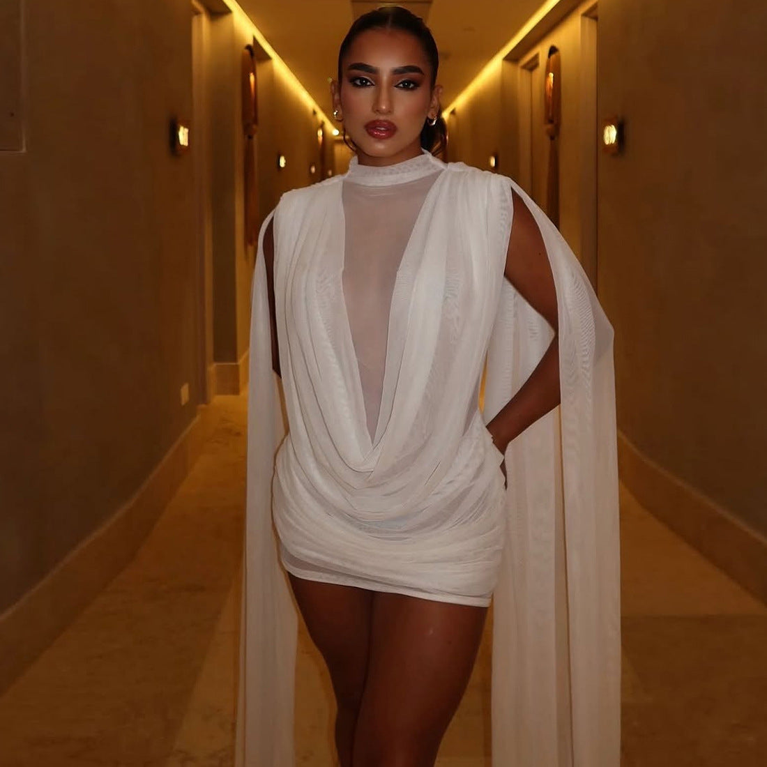 Celestial  Wrapped Dress